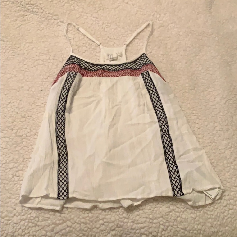 Flowy spaghetti strap tank top